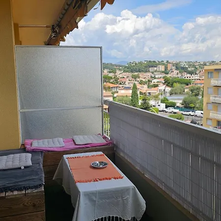 Apartamento Charmant Studio Avec Parking Prive Proche Plage Cagnes-sur-Mer